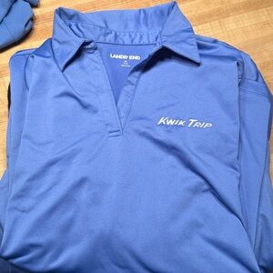 5 Kwik Trip Blue Polo Shirts